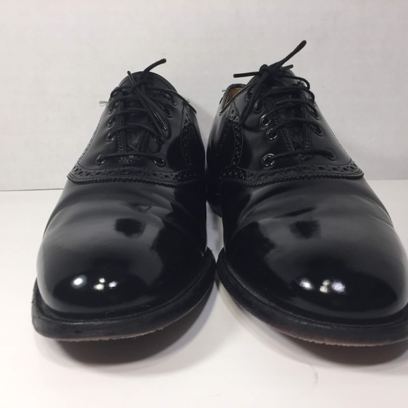 Johnston & Murphy  Handcrafted Black Oxford 8.5 D